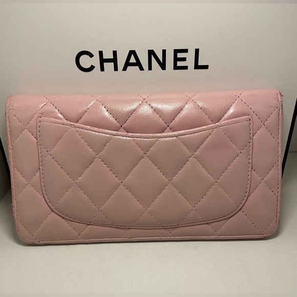 Chanel quilted vintage flap long wallet - Picture 3 of 16